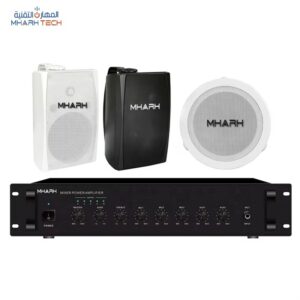 طقم نظام صوتي تجاري متكامل بلوتوث بسماعات سقف XT10