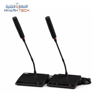 نظام مؤتمرات رقمي سلكي بتتبع الكاميرا التلقائي والتصويت