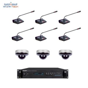 نظام مؤتمرات صوت وفيديو لاسلكي ذكي USB بلوتوث مع تتبع الكاميرا BD-4011