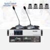 نظام مؤتمرات متكامل بمصفوفة فيديو 4×1 وميكروفون رقبة مرنة SD-6551NV
