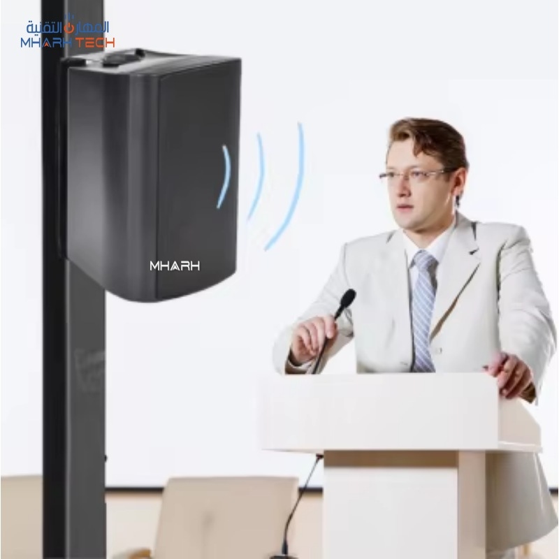 طقم سماعات جدارية خارجية لاسلكي WiFi لنظام الإذاعة