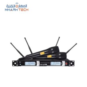ميكروفون يدوي لاسلكي UHF معدني للمؤتمرات والمسرح