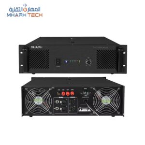 أمبليفاير باور تناظري قناة واحدة 1500 وات 3U 70/100 فولت