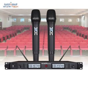 ميكروفون يدوي لاسلكي UHF بمدى طويل للمسرح والكاريوكي L11